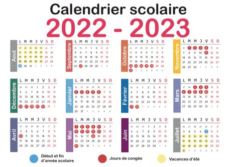 vacances scolaires flandre 2022 2023